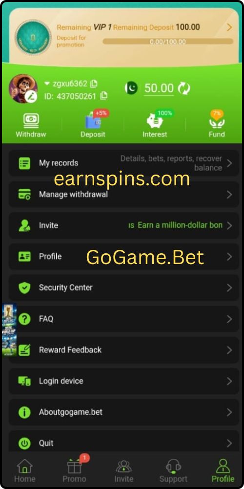 GoGame.Bet
